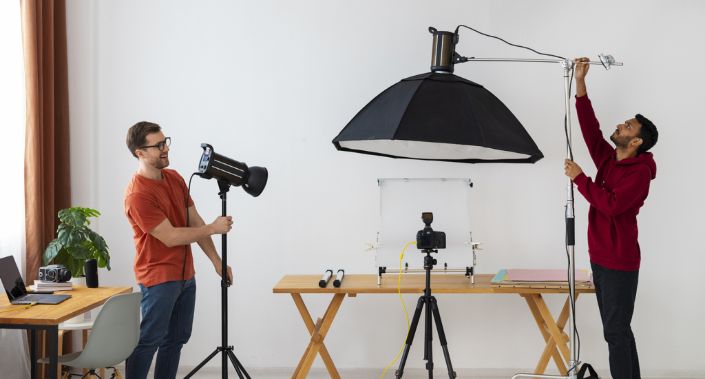 pixelcaption product photography studio banner